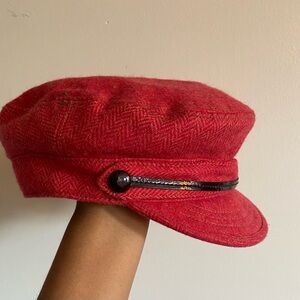 J. Crew red Cap